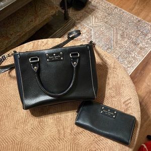 Kate Spade Black purse and wallet
